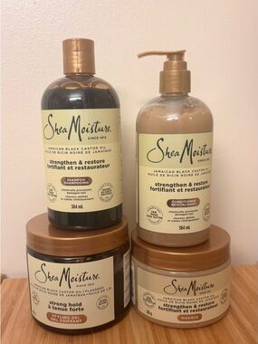 Shea Moisture Strengthen & Restore Hair Care Bundle